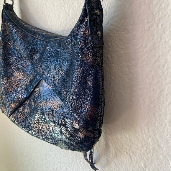 Kooba Metallic Purple Crossbody Bag *NEW* - Picture 9 of 12